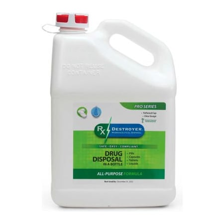 Gec Rx Destroyer All-Purpose, 1 Gallon Bottles, PRO Series Bottle, 4/Case RX1.0PRO